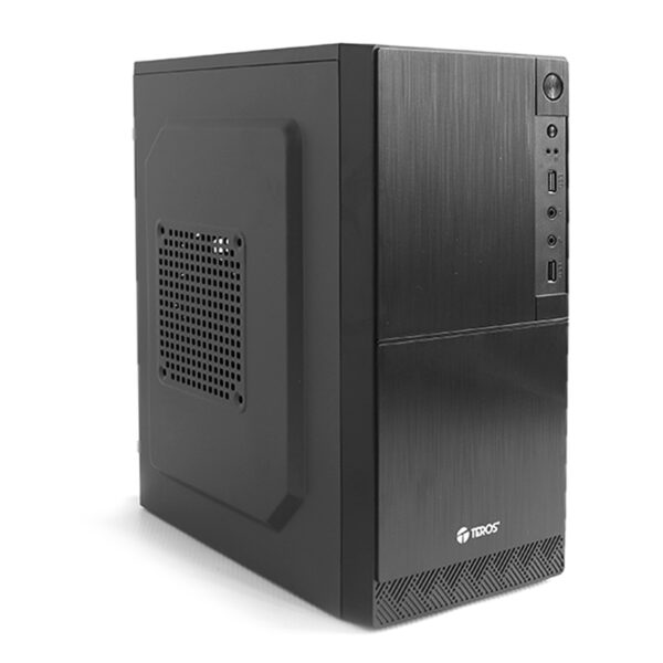 Case teros te-1028s, mini tower, 250w, usb 2.0/ usb 3.0, audio hd 1 conector 24/2
