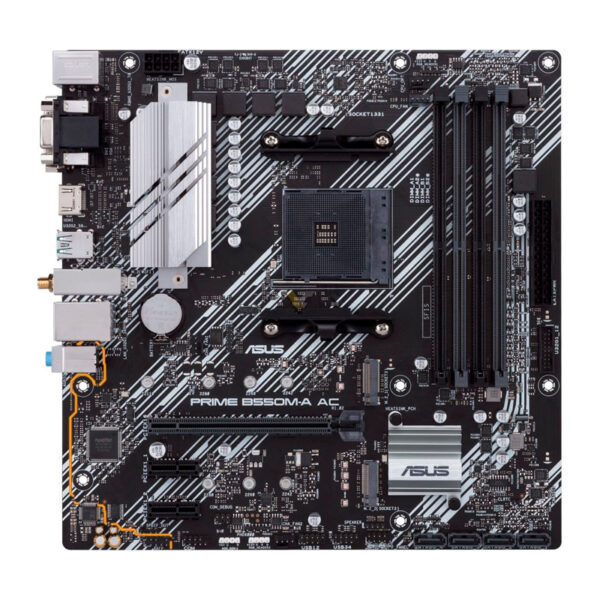 Motherboard Asus Prime B550M-A Ac, Chipset Amd B550, Socket Amd Am4, Matx