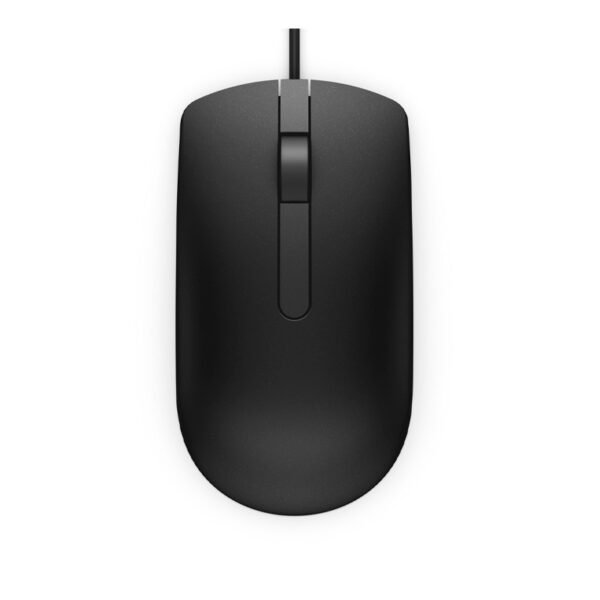 Mouse Dell Ms116, Ambidiestro, Usb Tipo-A, Optico, 1000 Dpi, Color Negro