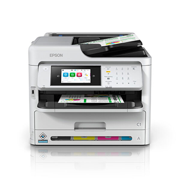 multifuncional de tinta epson workforce pro wf-c5810, imprime/escanea/copia/fax/lan/w